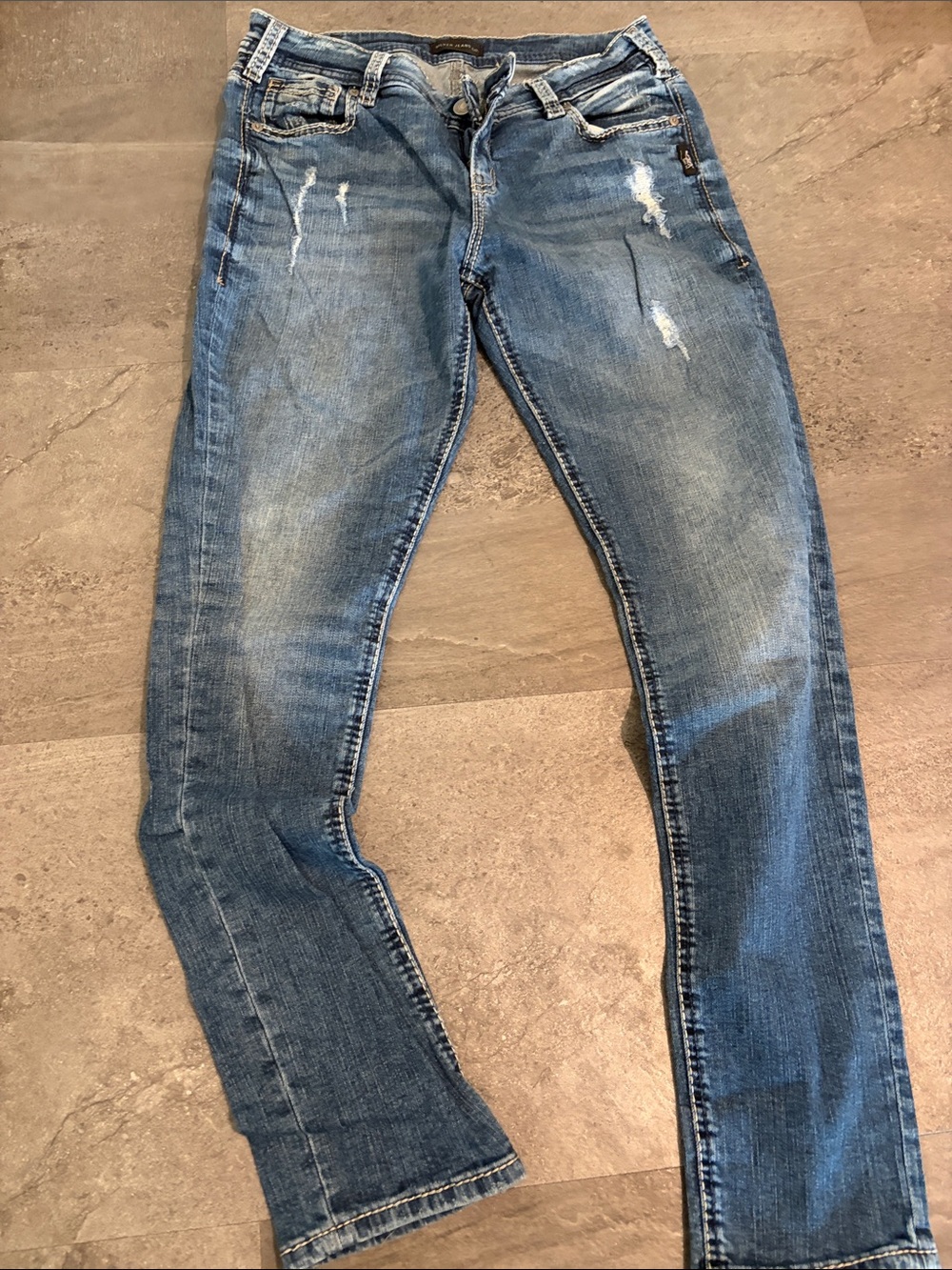Silver Jeans Women's Light Blue Skinny Jeans